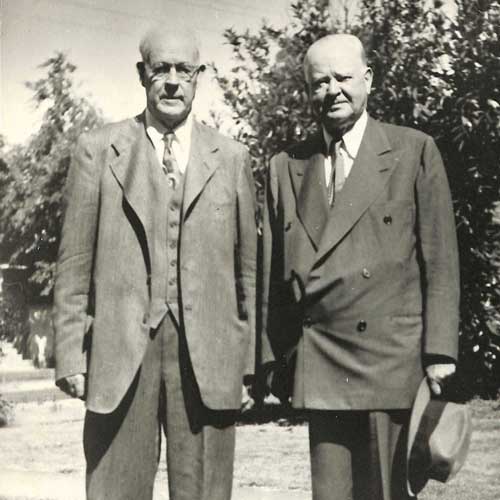 Levi Pennington and Herbert Hoover