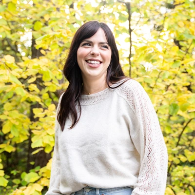 Esther Davido smiling