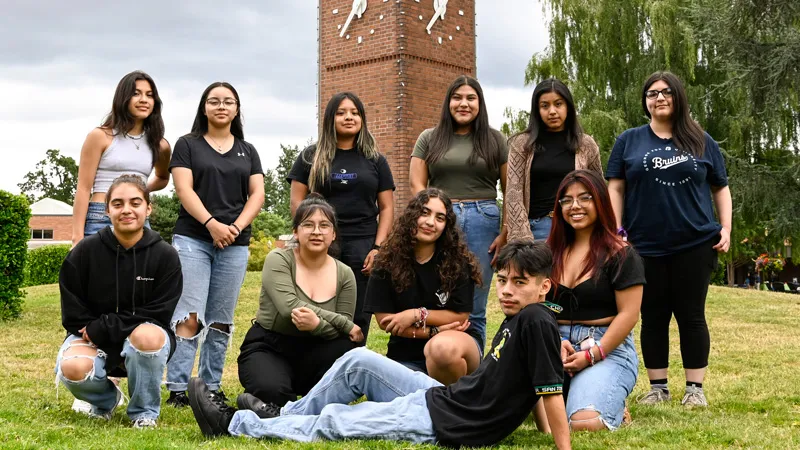 group of Liberation Scholar students