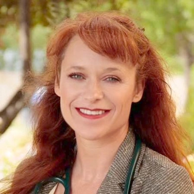 April Philips outdoors