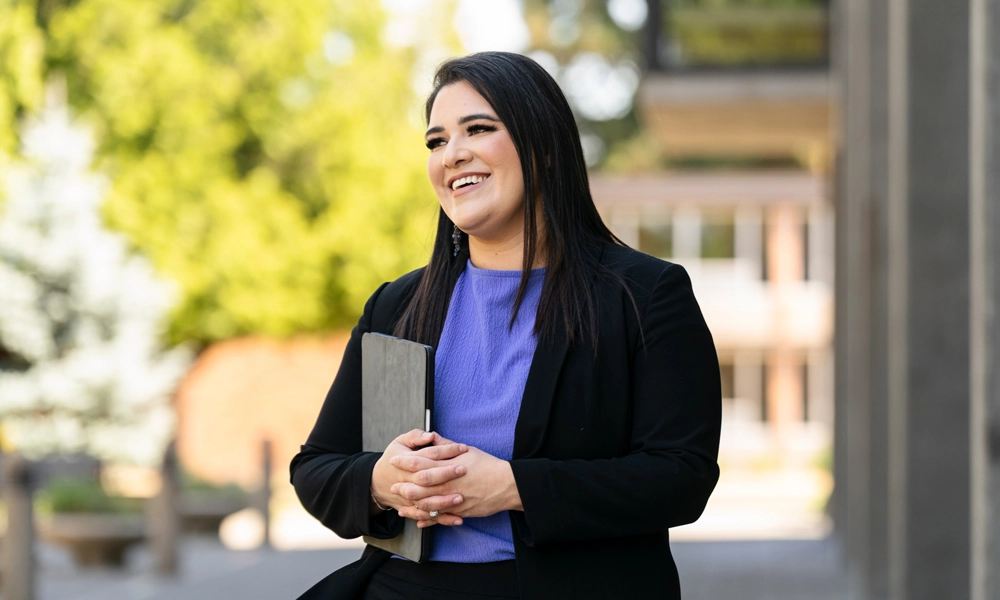 MBA graduate Nathalie Angulo