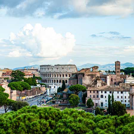 The Colloseum in Rome