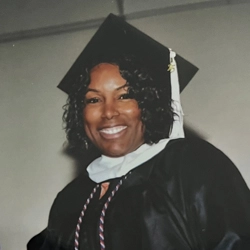 Prescilla Dorsey graduating 