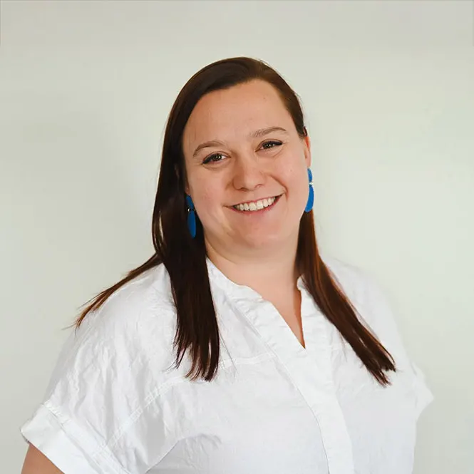 Christa poses for a photo