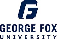 George Fox GF logo in stacked configuration