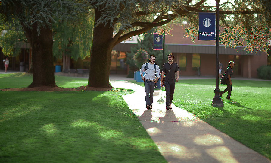 Campus walking