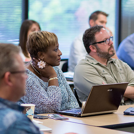 Portland Seminary doctoral program classroom